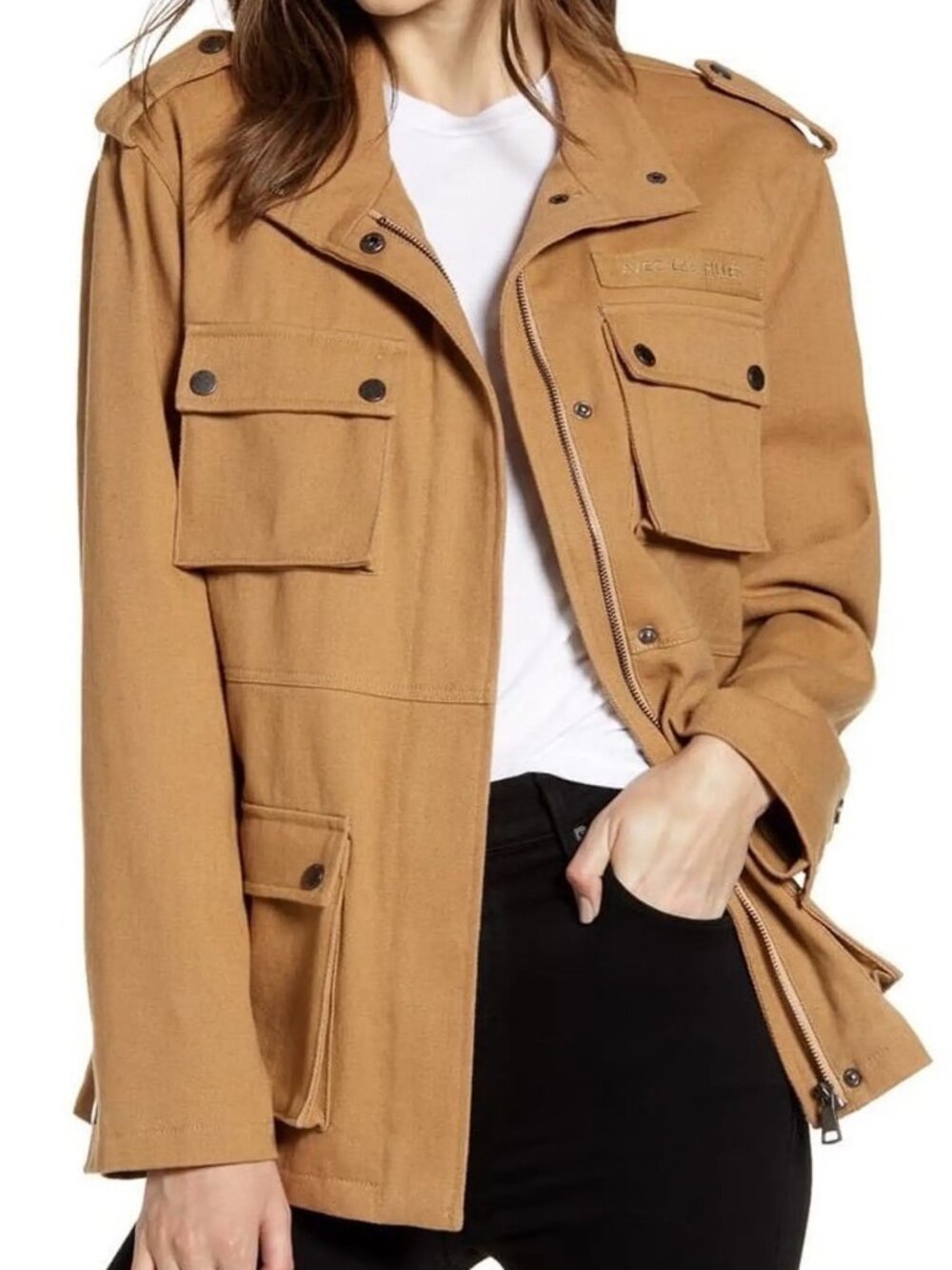 Avec Les Filles Cargo Utility Jacket